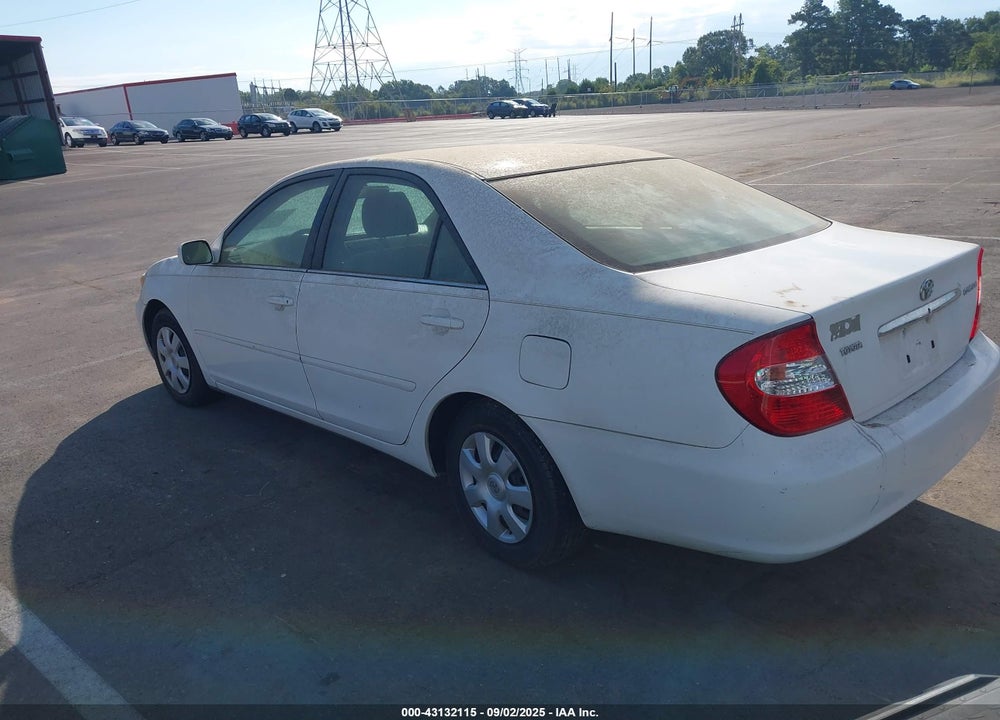 2004 TOYOTA CAMRY LE VIN: 4T1BE32K14U324837