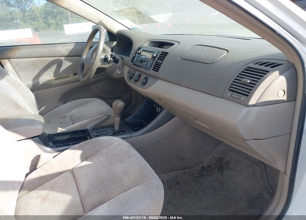 2004 TOYOTA CAMRY LE VIN: 4T1BE32K14U324837