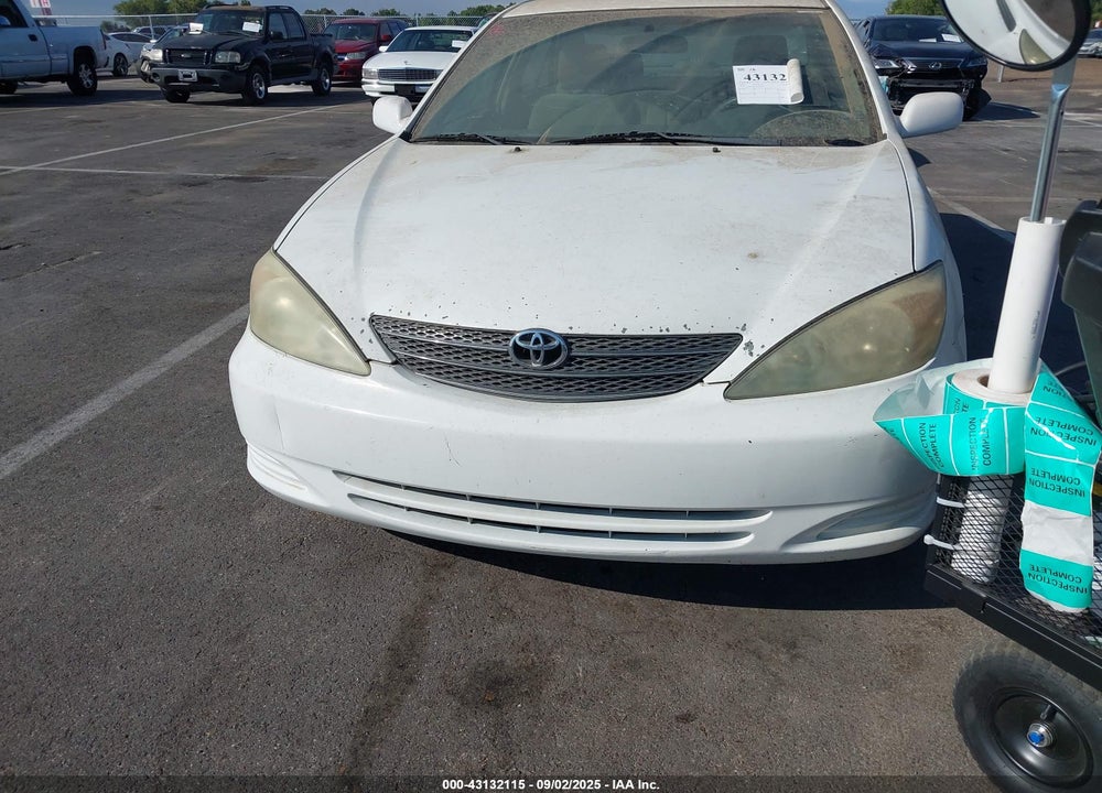 2004 TOYOTA CAMRY LE VIN: 4T1BE32K14U324837