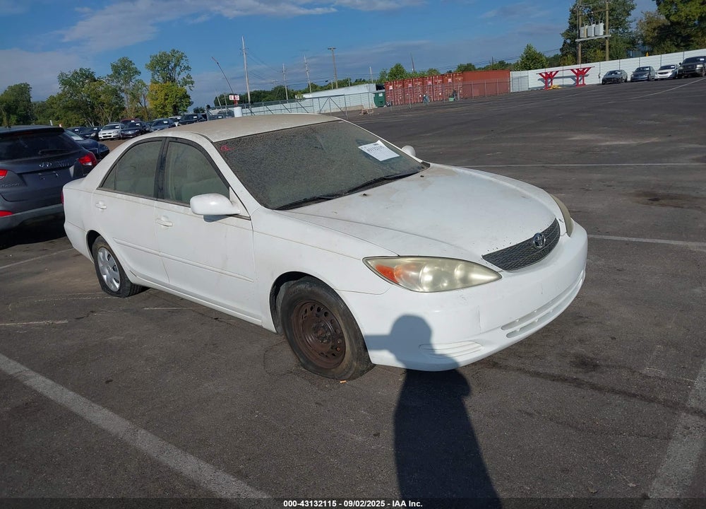 2004 TOYOTA CAMRY LE VIN: 4T1BE32K14U324837