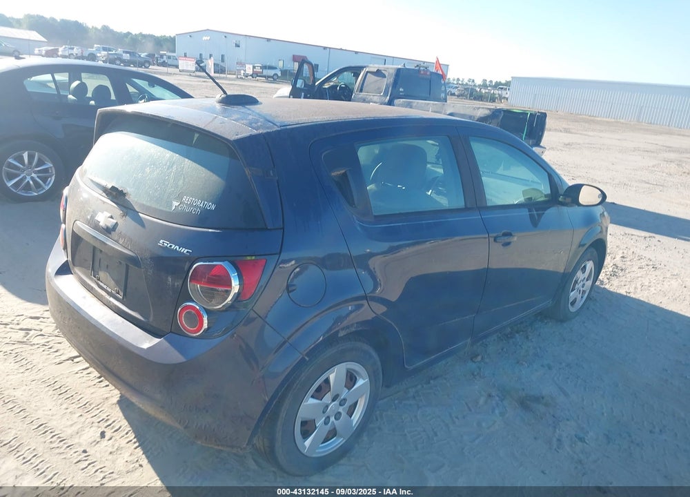 2015 CHEVROLET SONIC VIN: 1G1JA6SH3F4134194