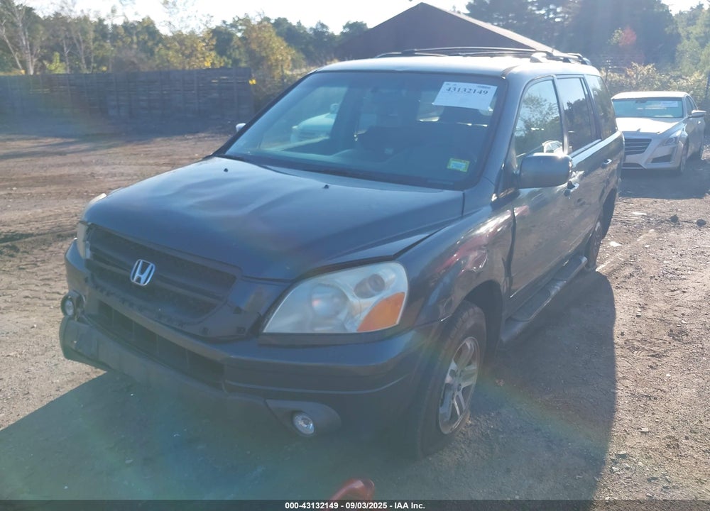 2003 HONDA PILOT EX-L VIN: 2HKYF18633H561820