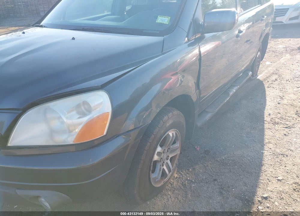 2003 HONDA PILOT EX-L VIN: 2HKYF18633H561820