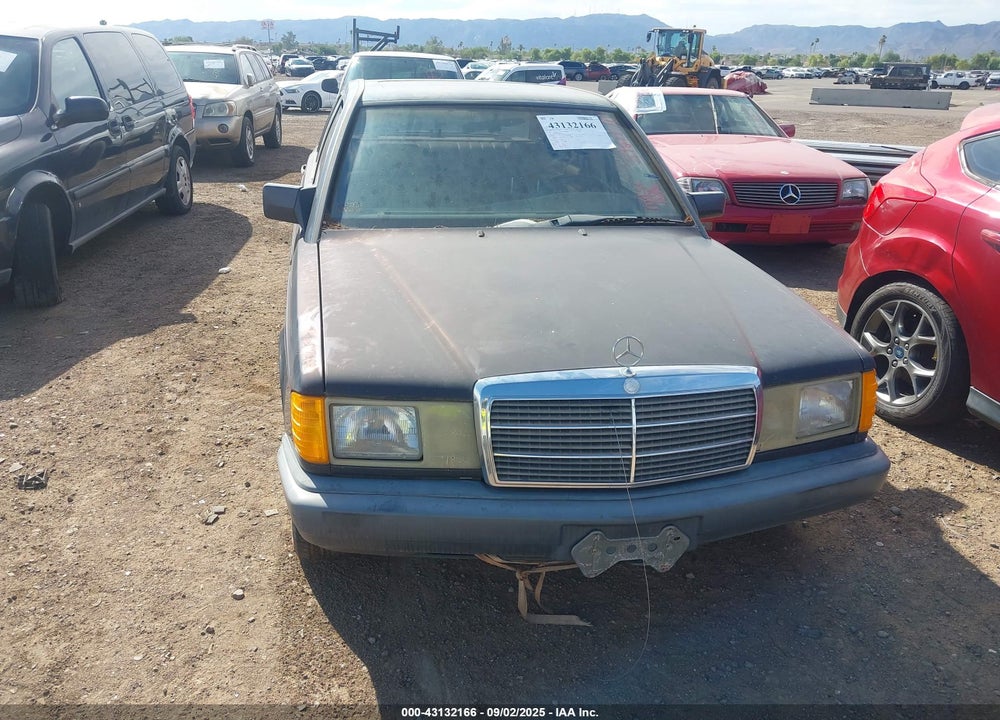 1987 MERCEDES-BENZ 190 E 2.3 VIN: WDBDA28D2HF385358