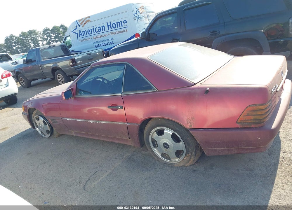 1991 MERCEDES-BENZ 500 SL VIN: WDBFA66E9MF018866