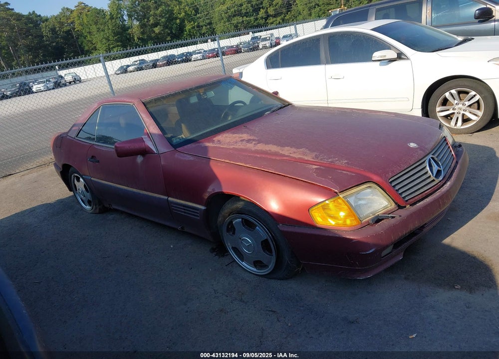 1991 MERCEDES-BENZ 500 SL VIN: WDBFA66E9MF018866