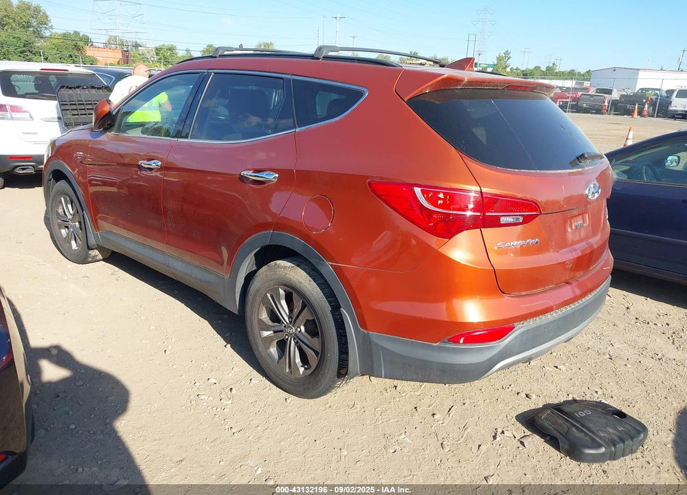 2013 HYUNDAI SANTA FE VIN: 5XYZUDLB8DG101027
