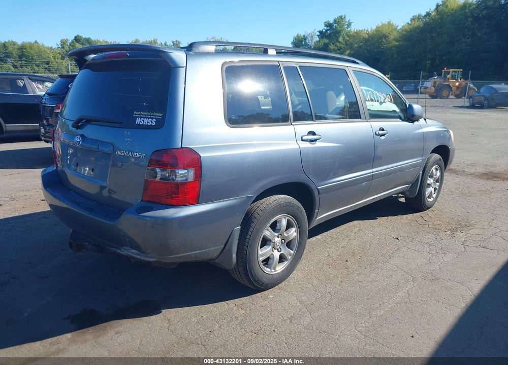 2004 TOYOTA HIGHLANDER V6 VIN: JTEEP21A240049805