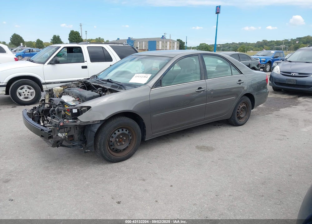 2004 TOYOTA CAMRY LE VIN: 4T1BE32K54U937074