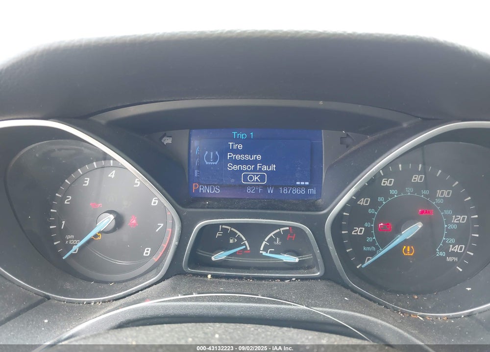 2013 FORD FOCUS VIN: 1FADP3K23DL247701