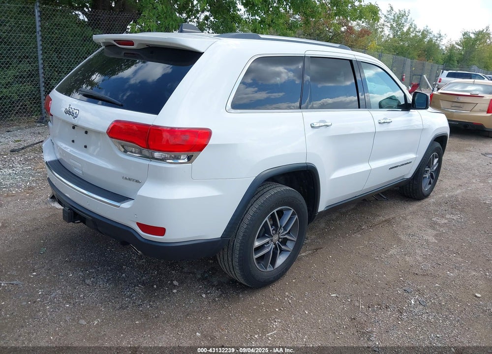 2017 JEEP GRAND CHEROKEE VIN: 1C4RJFBG5HC605496