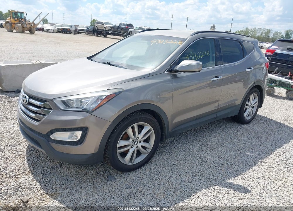 2014 HYUNDAI SANTA FE VIN: 5XYZU3LA1EG190989