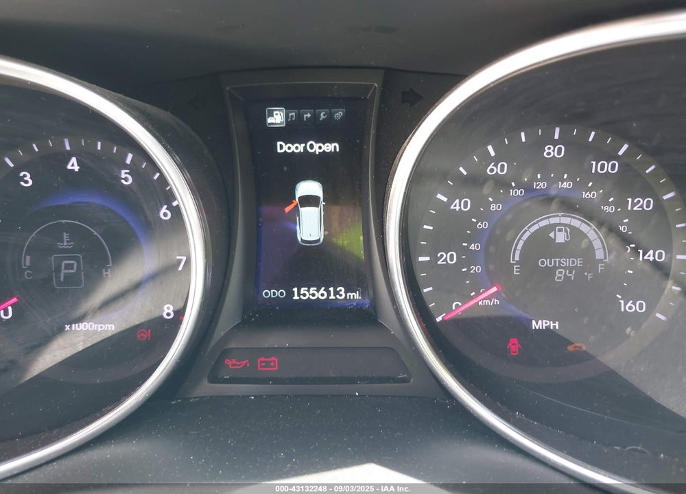2014 HYUNDAI SANTA FE VIN: 5XYZU3LA1EG190989