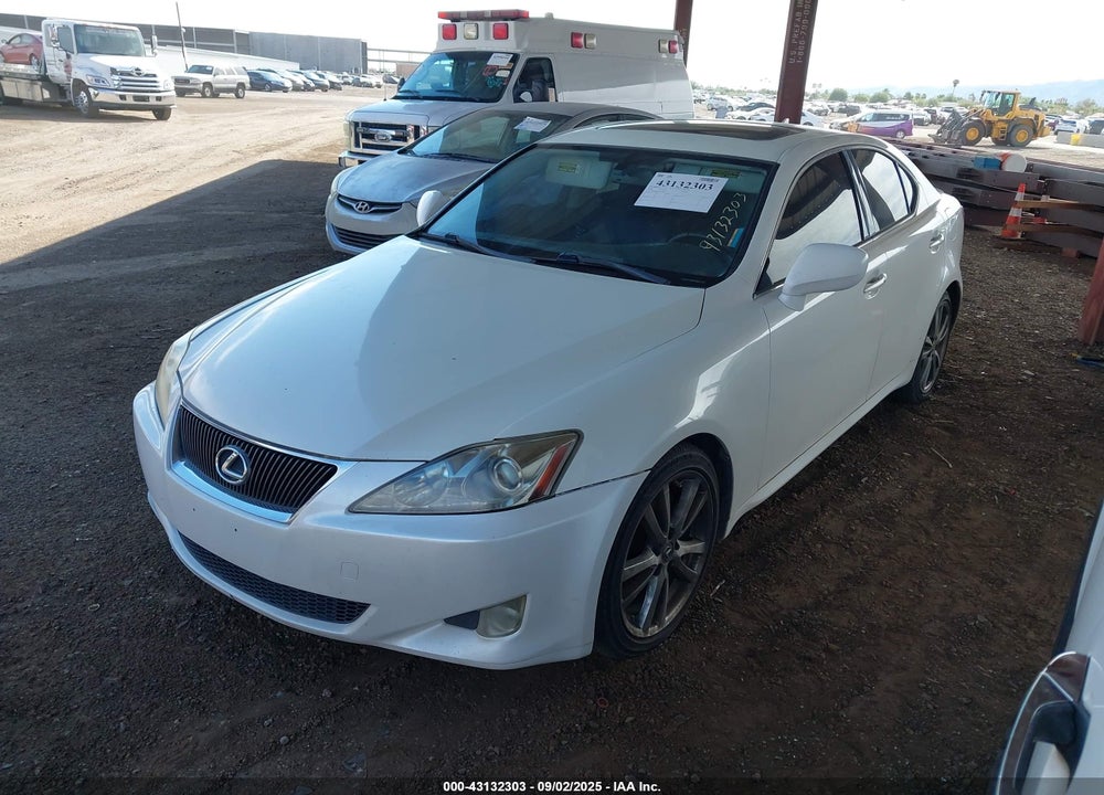 2008 LEXUS IS 250 VIN: JTHBK262982065838