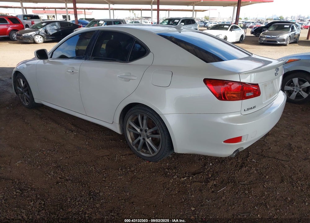 2008 LEXUS IS 250 VIN: JTHBK262982065838