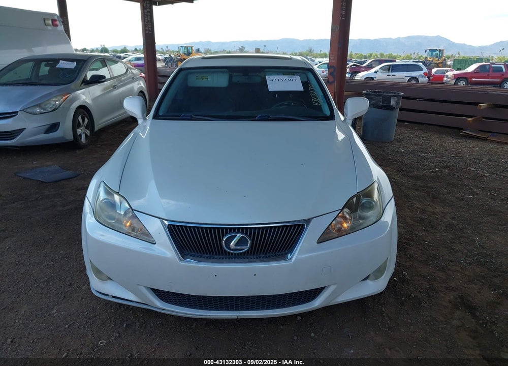 2008 LEXUS IS 250 VIN: JTHBK262982065838