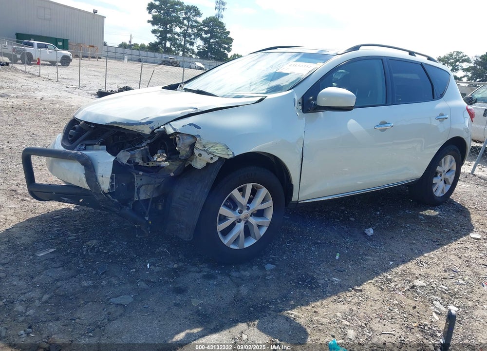 2011 NISSAN MURANO VIN: JN8AZ1MU0BW058305