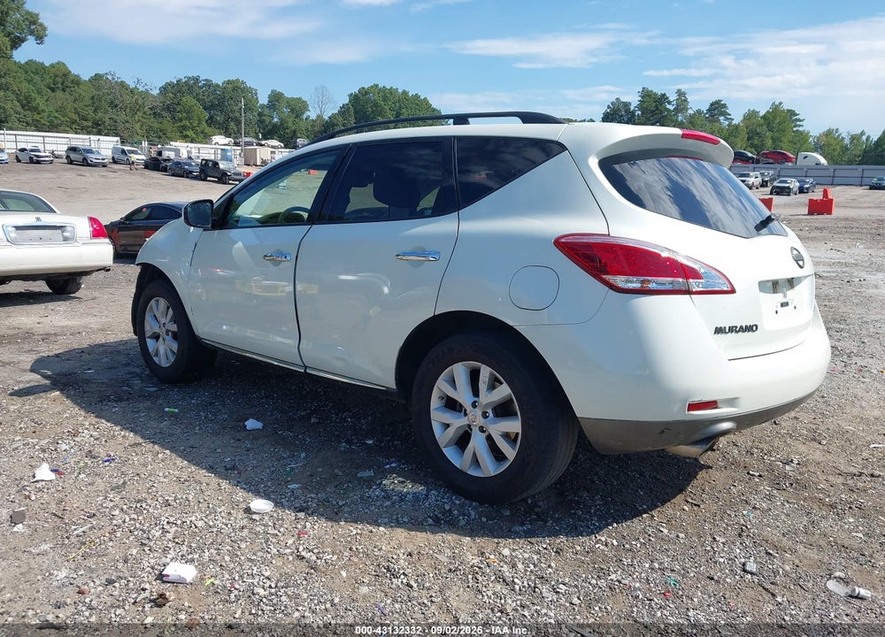 2011 NISSAN MURANO VIN: JN8AZ1MU0BW058305