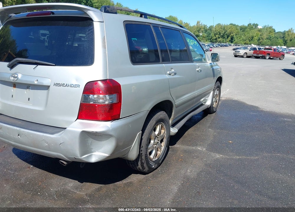 2004 TOYOTA HIGHLANDER V6 VIN: JTEEP21A940026229