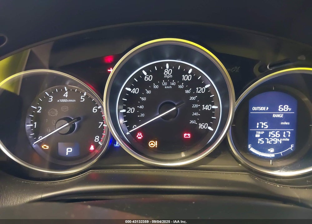 2016 MAZDA CX-5 TOURING VIN: JM3KE4CY2G0912536