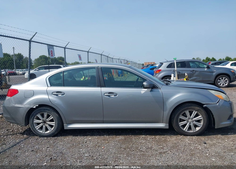 2011 SUBARU LEGACY VIN: 4S3BMBC61B3225814