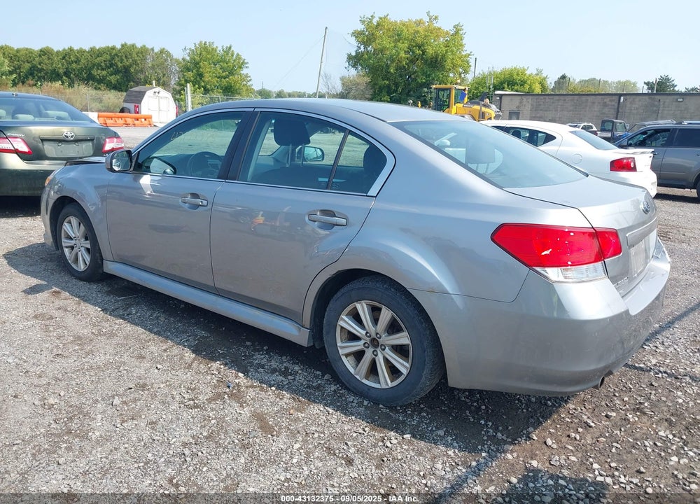 2011 SUBARU LEGACY VIN: 4S3BMBC61B3225814