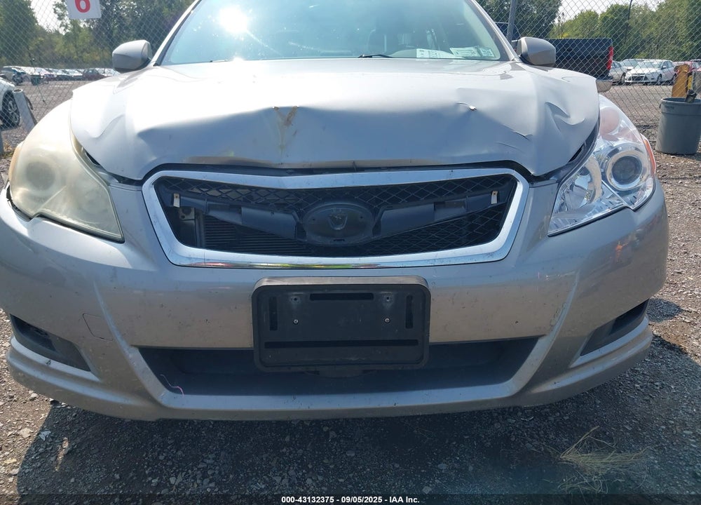 2011 SUBARU LEGACY VIN: 4S3BMBC61B3225814