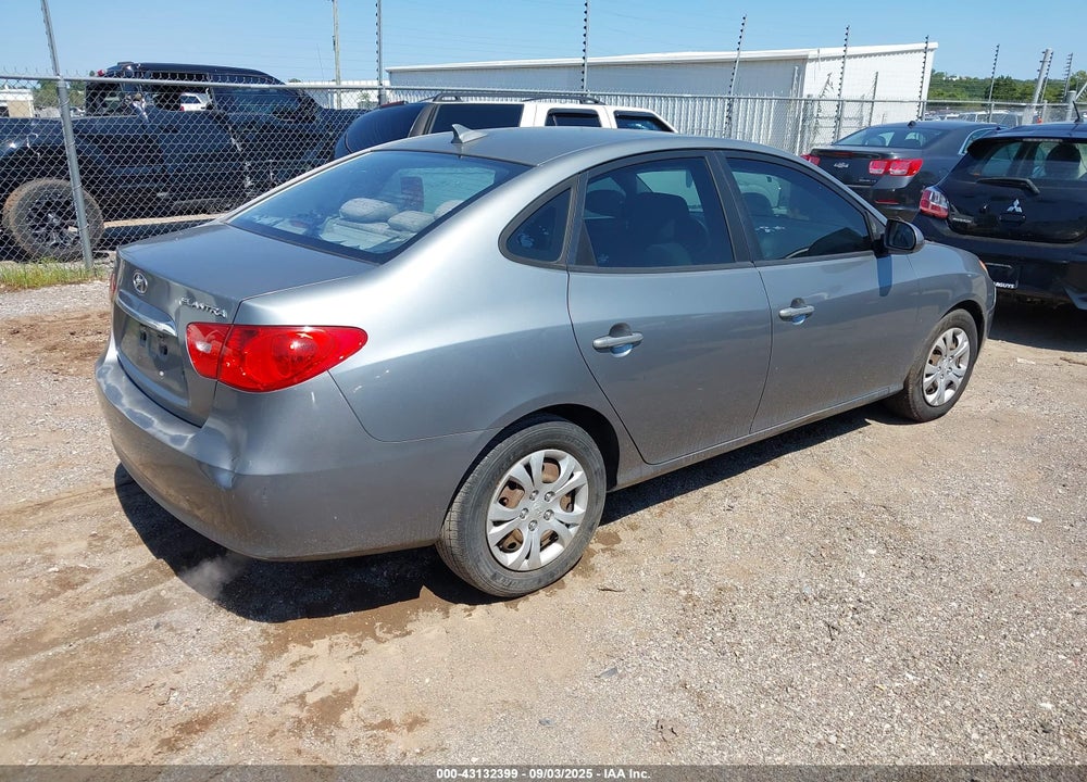 2010 HYUNDAI ELANTRA VIN: KMHDU4AD2AU072189