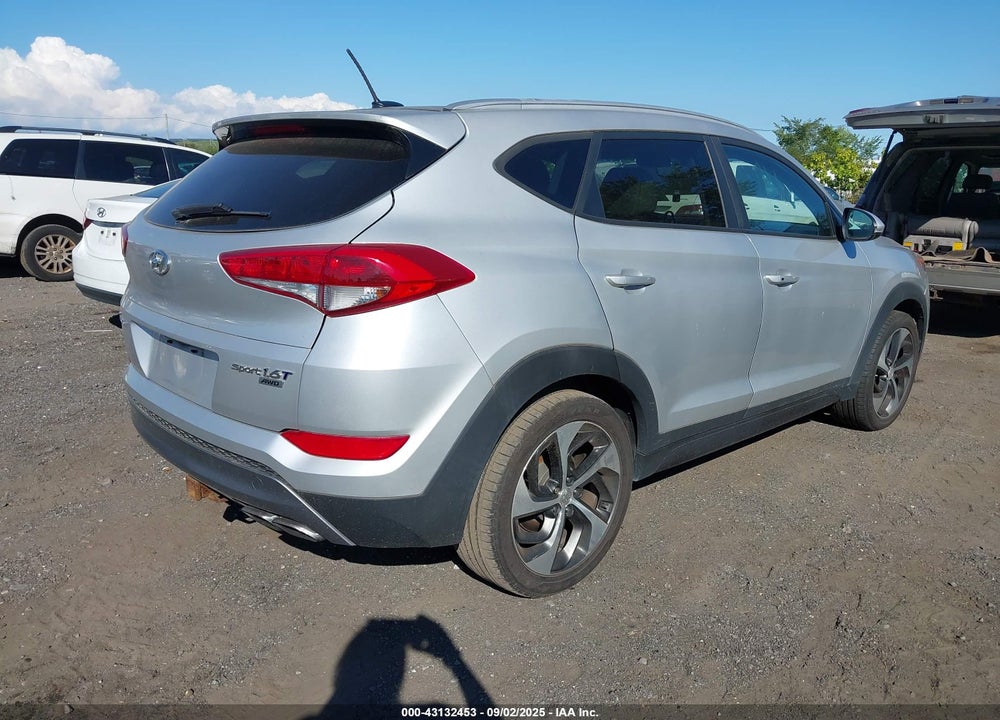2016 HYUNDAI TUCSON SPORT VIN: KM8J3CA22GU240405