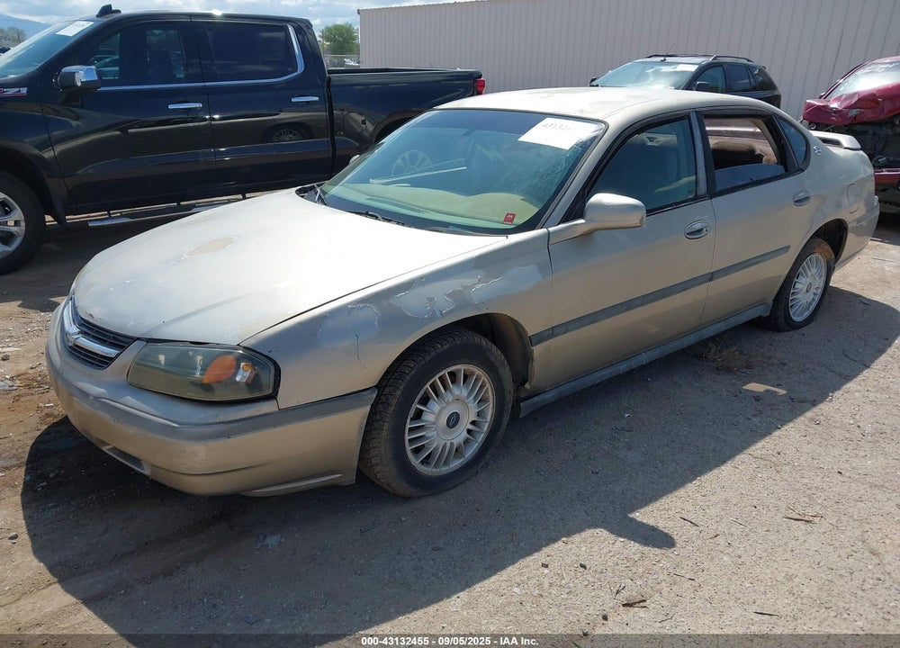 2001 CHEVROLET IMPALA VIN: 2G1WF55E619262258
