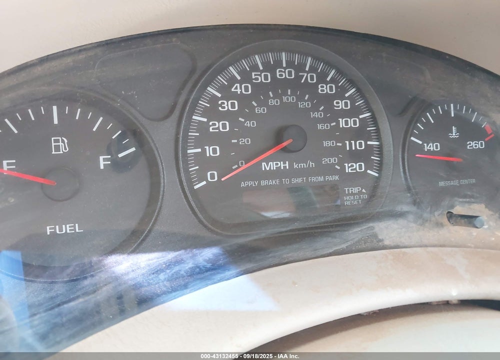 2001 CHEVROLET IMPALA VIN: 2G1WF55E619262258