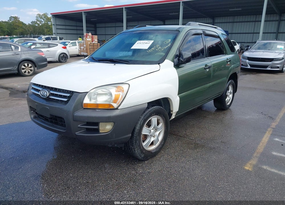 2007 KIA SPORTAGE LX VIN: KNDJF724177419150