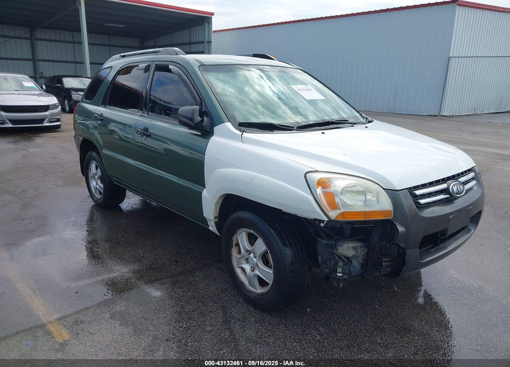 2007 KIA SPORTAGE LX VIN: KNDJF724177419150