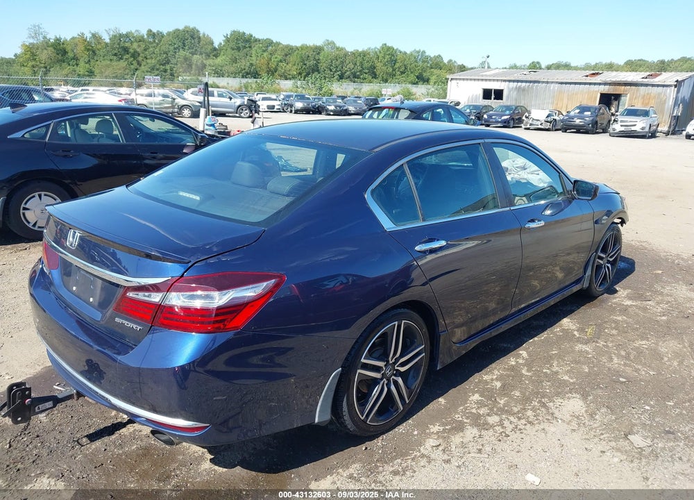 2016 HONDA ACCORD VIN: 1HGCR2F68GA106048