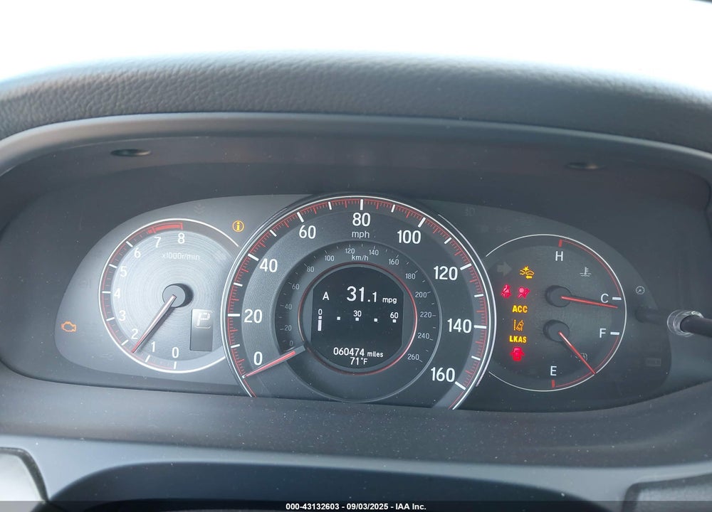 2016 HONDA ACCORD VIN: 1HGCR2F68GA106048
