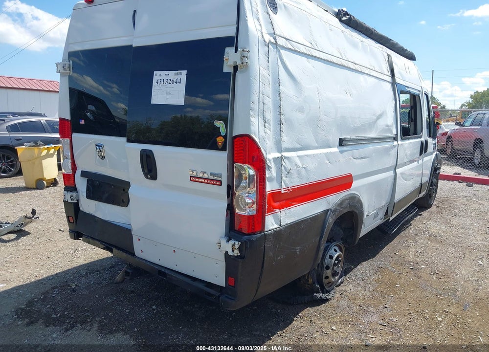 2014 RAM PROMASTER 3500 HIGH ROOF VIN: 3C6URVJGXEE124038