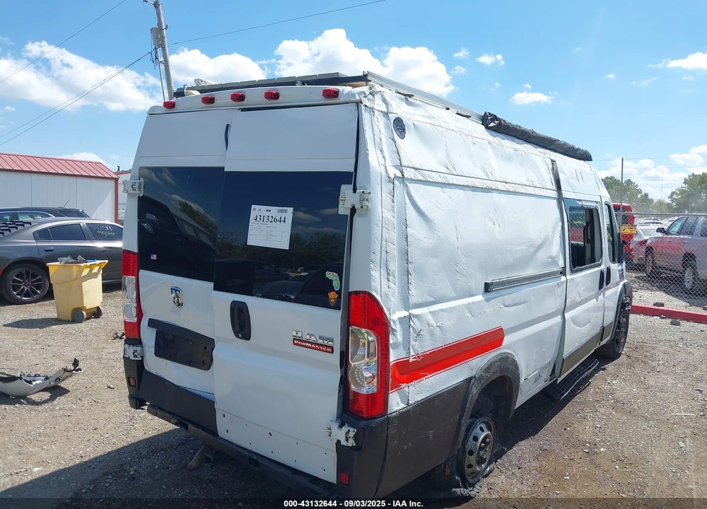 2014 RAM PROMASTER 3500 HIGH ROOF VIN: 3C6URVJGXEE124038