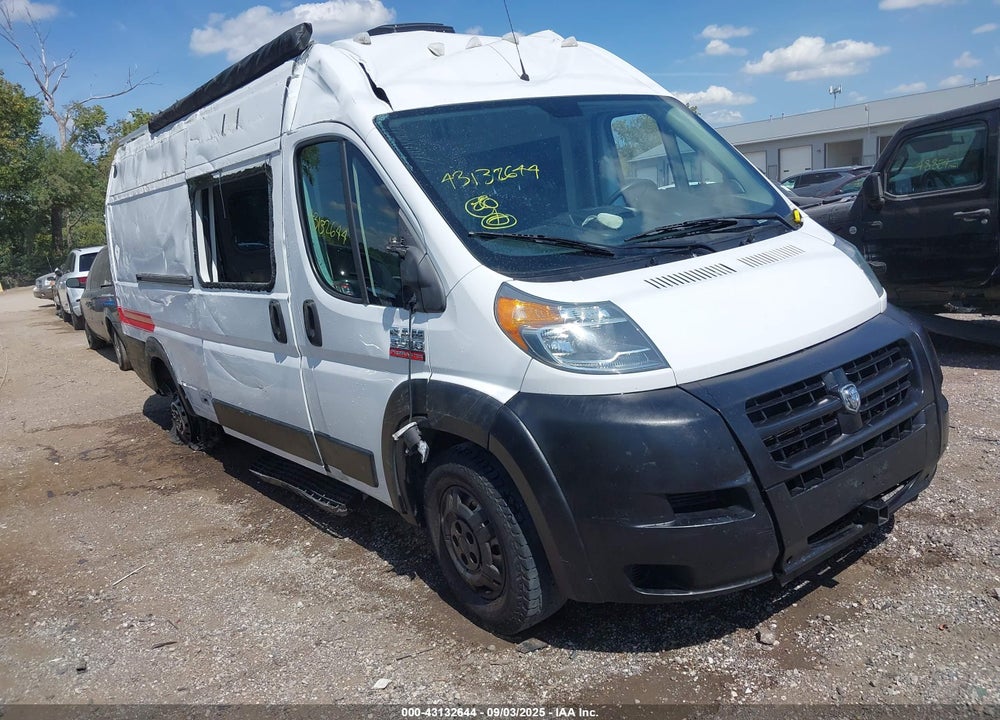 2014 RAM PROMASTER 3500 HIGH ROOF VIN: 3C6URVJGXEE124038