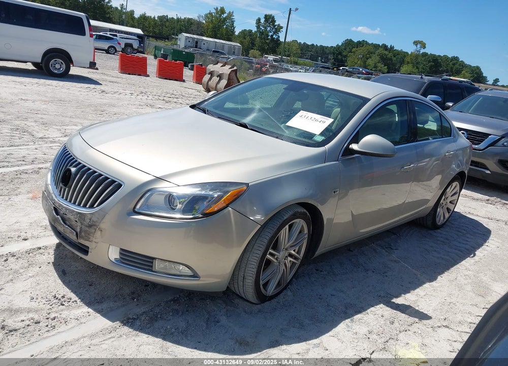 2011 BUICK REGAL VIN: W04GZ5GV6B1092211
