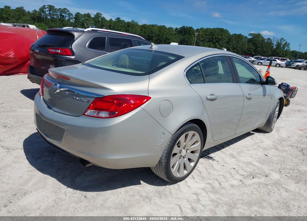 2011 BUICK REGAL VIN: W04GZ5GV6B1092211