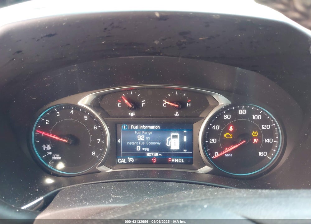 2019 CHEVROLET EQUINOX VIN: 2GNAXUEV3K6205521