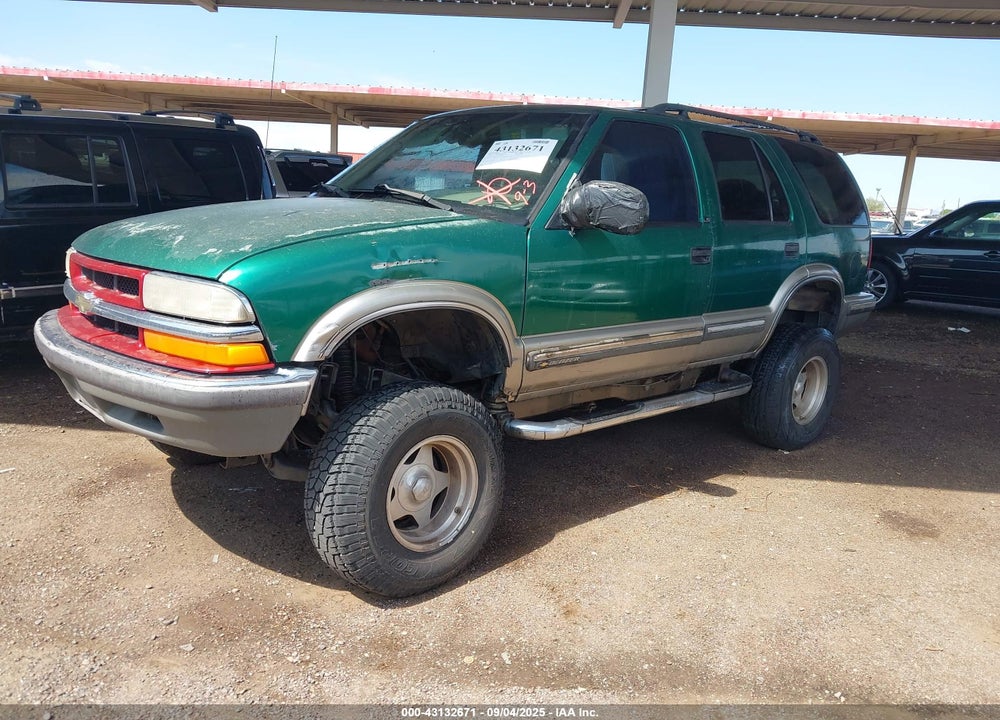 1999 CHEVROLET BLAZER LS VIN: 1GNDT13W5X2165322