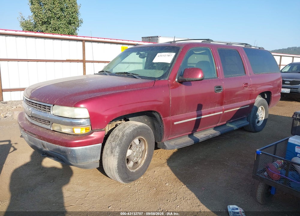 2003 CHEVROLET SUBURBAN 1500 LT VIN: 1GNFK16Z43J244532