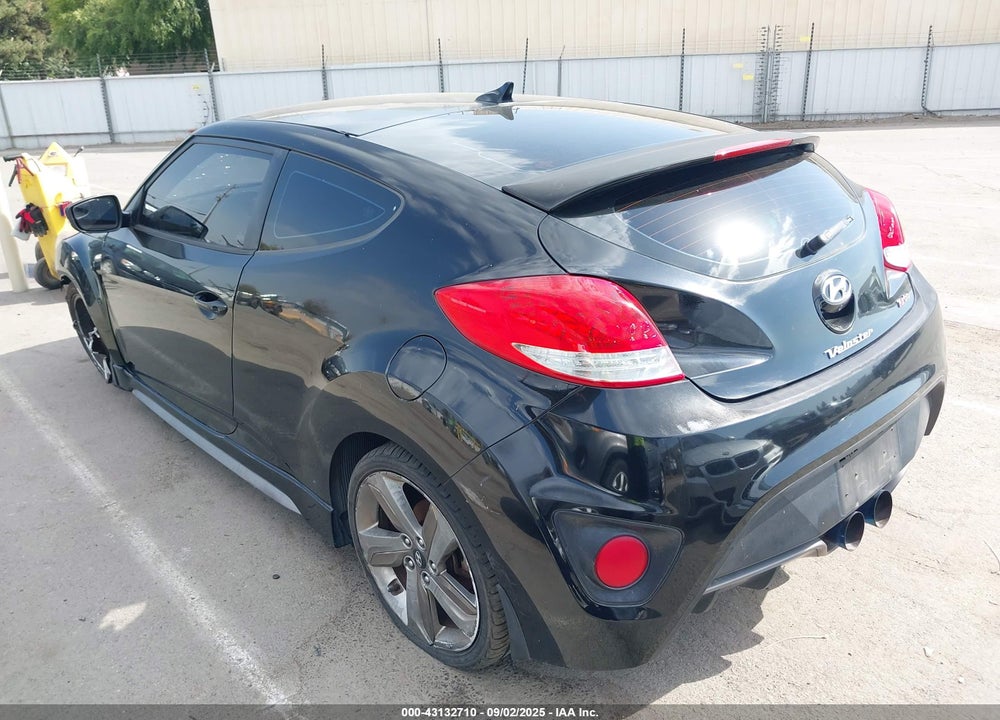 2014 HYUNDAI VELOSTER TURBO W/BLACK VIN: KMHTC6AE9EU193682