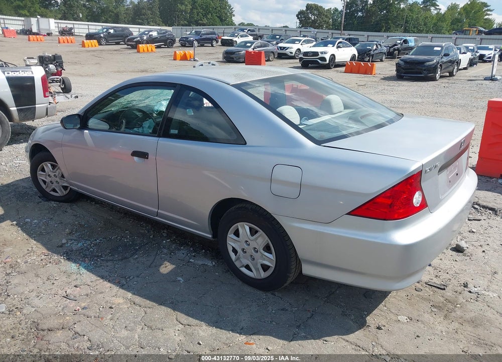 2005 HONDA CIVIC VP VIN: 1HGEM22125L040616