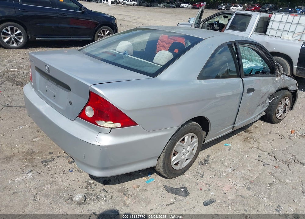 2005 HONDA CIVIC VP VIN: 1HGEM22125L040616
