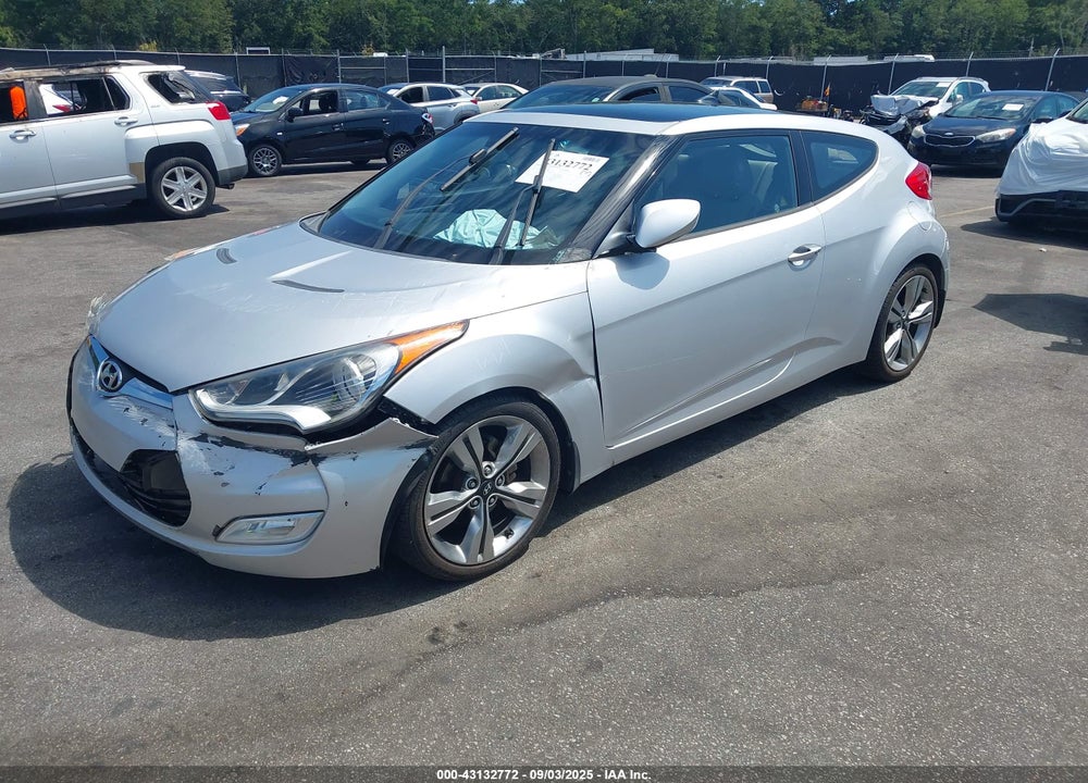 2012 HYUNDAI VELOSTER VIN: KMHTC6AD0CU049684