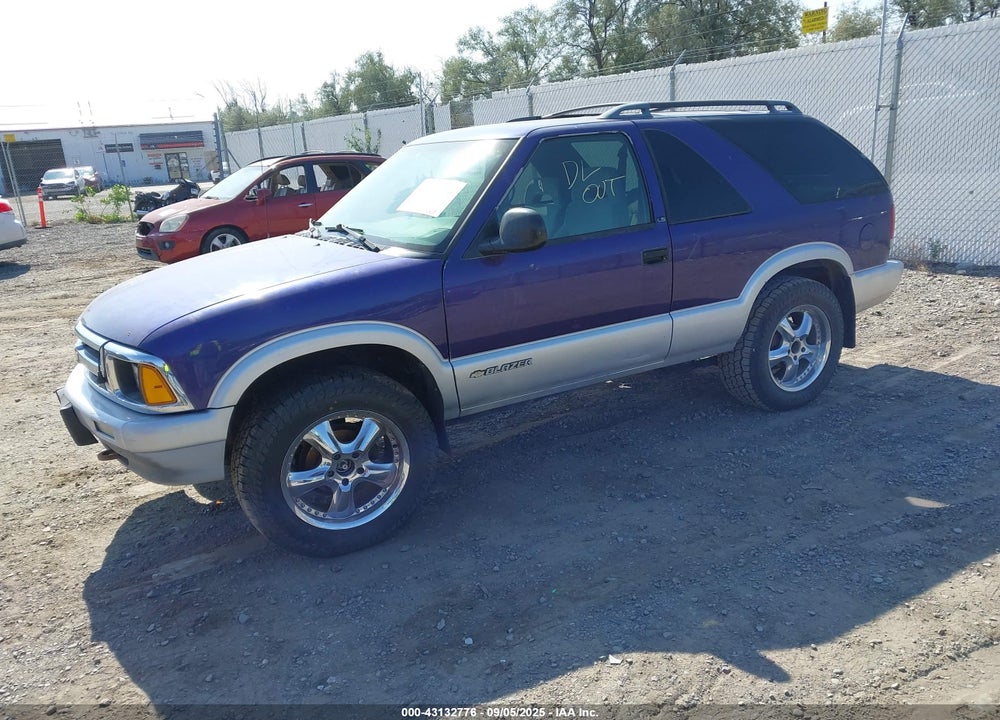 1995 CHEVROLET BLAZER VIN: 1GNCT18W8S2184847