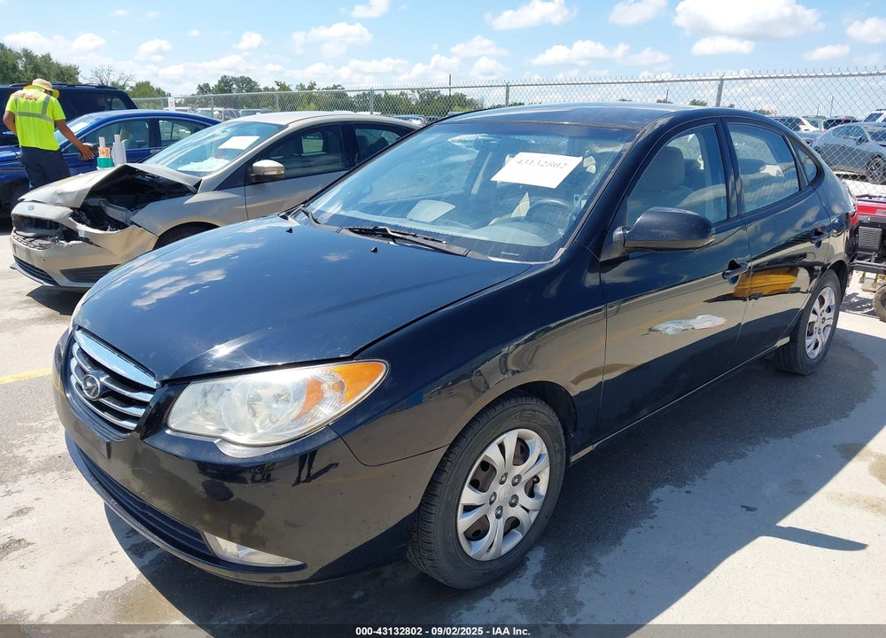 2010 HYUNDAI ELANTRA VIN: KMHDU4AD6AU132605