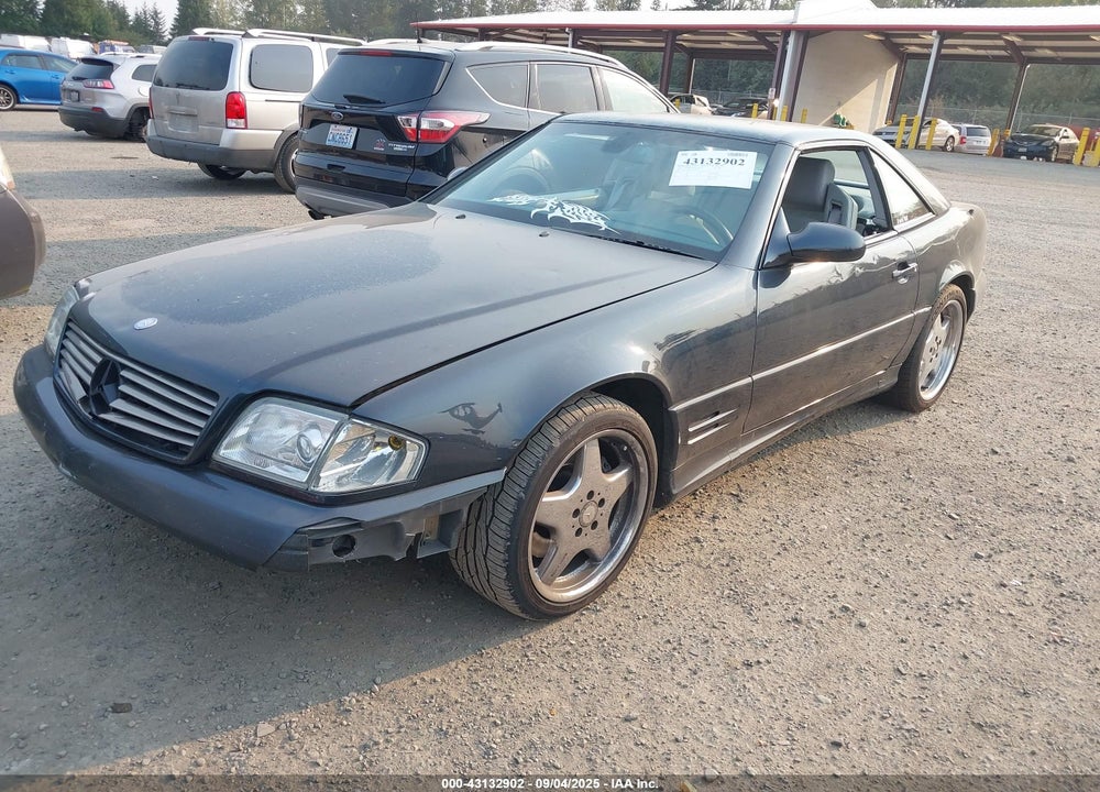 2002 MERCEDES-BENZ SL 500 VIN: WDBFA68F52F201491